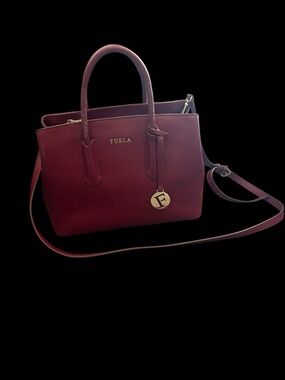 FURLA Two-way Leather Handbag